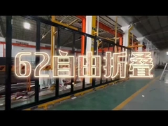 Αισθητική μόνωση από τυφώνα Διπλή γυάλινη δι - διπλή θύρα από αλουμίνιο Πλατέο Διπλή γυάλινη πόρτα